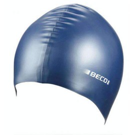 BECO Beermann GmbH & Co. KG Silikonhaube Metallic Kappe, blau, One Size