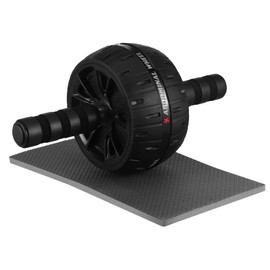 KICHOUSE Ab Roller Wheel with Knee Pad Non Slip Design for Secure Use Ergonomic Grip for Comfort Versatile Ab Workout Machine for Shoulders and Arms Training