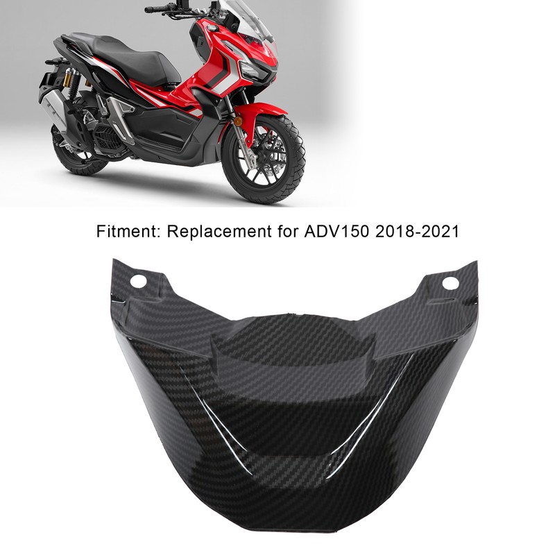 Motorcycle Front Windshield Fairing Wind Deflector Carbon Fiber Style Replacement