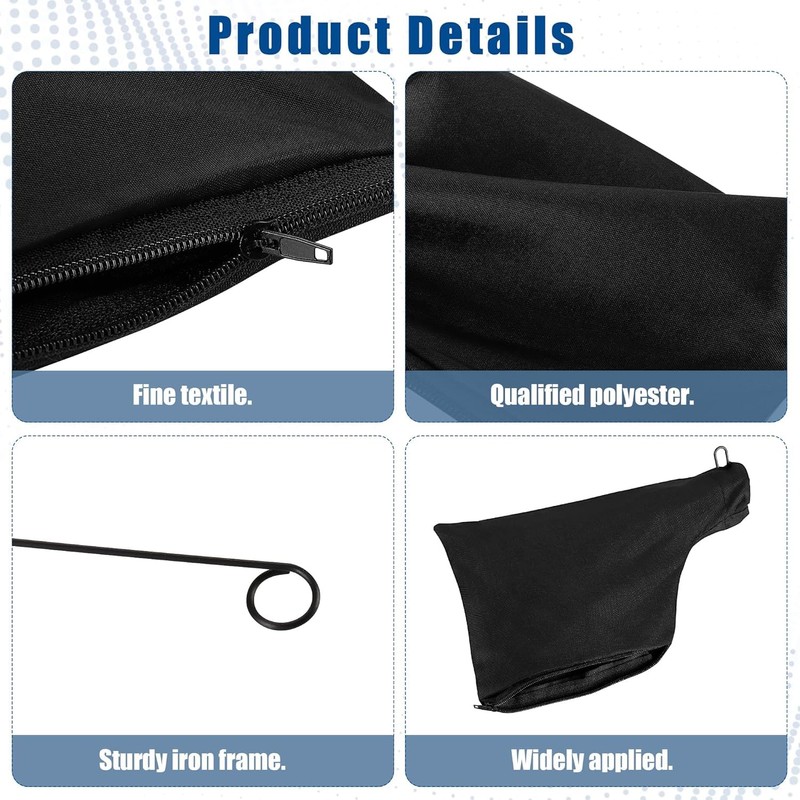 Universal Dust Collection Bag for 255 Miter Saw, Adjustable Miter