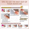 TELAIN 24 pcs. Extra Short Press-on Nails, Square, Nude Ombre