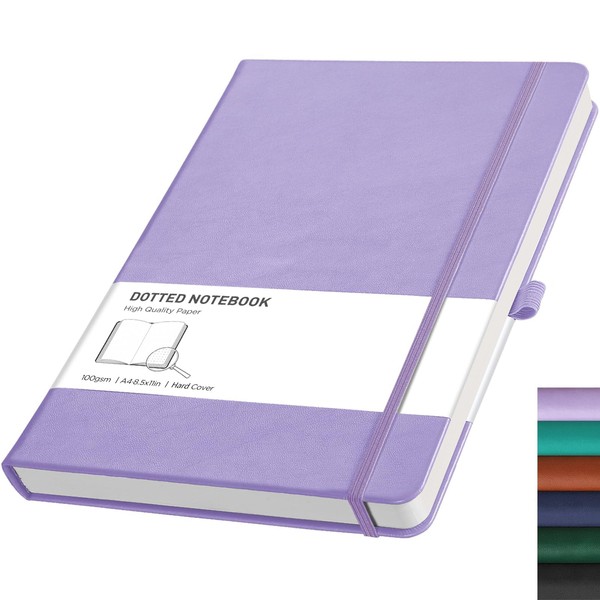 RETTACY Dotted A4 Notebook Journal -192 Pages Note Book for
