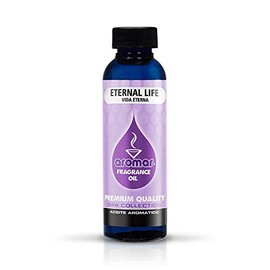 AROMAR Premium Fragrance Oil, Eternal Life 2oz. Bottles. Long Lasting Aromatic Scent, Fresh and Revitalizing Aromatherapy for Living Room, Bedroom, and Kitchen