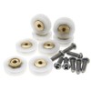 Micro Trader 8 Pieces V Grooved 19MM Wheel Dia Shower