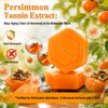 Econail Persimmon Soap for Body Odor with Mesh, Natural Deodorant