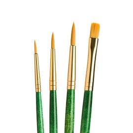 Princeton Brush Set 9115 4-Pc Gold Taklon