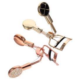 Outanaya Gold Wide Angle Eyelash Curler 2pcs Stainless Steel Curling Tool for Natural Long-Lasting Lash Curls Suitable for Makeup Enthusiasts