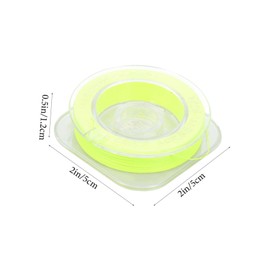 Generic 1roll Fishing Rod Line Convenient for Fishing Rods Fluorescent Lightweight Easy to Install Multi-Functional Fixing Line and Accessories