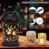 Candle Warmer Lamp - Candle Jars Warmer with Timer &