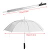 Battery Powered 7 Color Changing LED Umbrella Flashlight for Safely