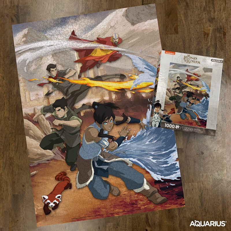 AQUARIUS - Rompecabezas de 1000 piezas de leyenda de Korra