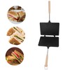 Hand Sandwich Maker Multifunctional Double Sided Prevent Stick Hand Toaster