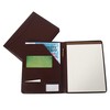 Royce Leather Aristo Padfolio, Aristo Italian Bonded Leather, Burgundy