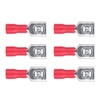 Insulated Spade Wire Connector FDD1.25‑250 Female Sturdy Durable Stable Convenient
