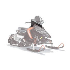 Polaris Snowmobile Tall Windshield - 2880394