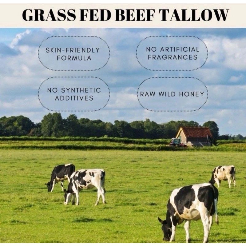 frandora Whipped Beef Tallow Balm 100% Grass Fed 2oz