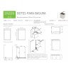 Cerrajes Bote De Basura Para Alacena Cocina 15l Plastico Lateral