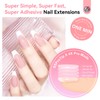 Saviland Nail Tip and Glue Gel Kit - 500 Pieces