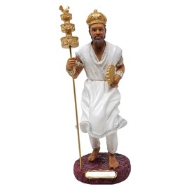 Generic El Orisha Mayor Obatal Yoruba Religion 12" Resin Orisha Obatala Statue