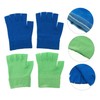 Baluue Fingerless Gel Moisturizing Gloves 2 Pairs for Hand Care