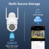 ANRAN 2K Security Camera 360° PTZ Wifi Wireless 2 Way