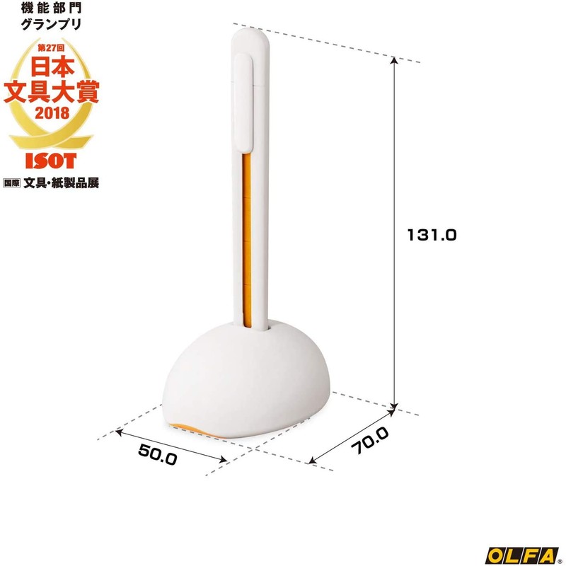 Olfa Kids' Cutter Kitter, 236BS-BP, White