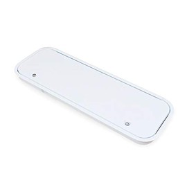 Leisure Coachworks RV Baggage Door 40" Wide X 14" High with Rounded Corners and Thumblocks for RV's- Compartment Access Storage Doors with Top Hinge- Camper Trailer Motor Home