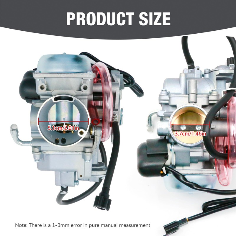 Anxingo 0470-537 0470-667 Carburetor Kit, Replacement for Arctic Cat 400