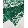 New Creations Fabric & Foam Inc Hunter Green Vine Floral
