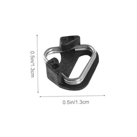 FELTECHELECTR 10pcs Camera Split Strap Hooks Triangle Split Rings for Dslr Camera Lanyard Accessories