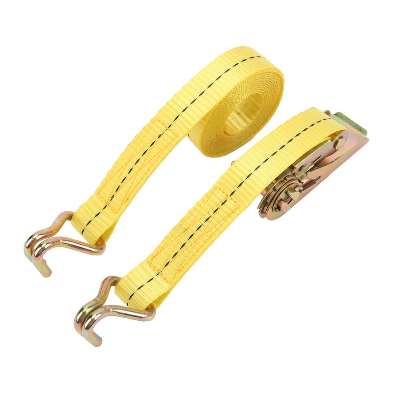 Porable Tensioning Belts Adjustable Cargo Straps Ratchet TieDown Luggage Bag