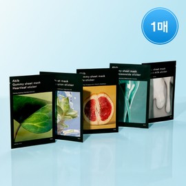 Abib Gummy Sheet Mask Sticker (1 sheet) &ndash; Heartleaf / Sedum Hyaluron / Madecassoside / Collagen Milk / Vita - Abib Gummy Sheet Mask Sedum Hyaluron Sticker 1P