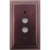 Classic Accents Deco Antique Copper 1 Gang Push Button Light