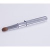 Portable Eyeshadow Brush (Silver/Round)