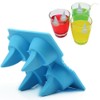DOITOOL 1pc Shark Fin Ice Grid Ice Mold Creative Novel