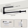 Kitchen Roll Holder, No Drilling, One-Hand Tearable Paper Towel Holder