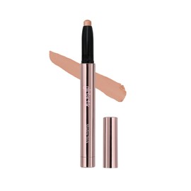 Girlactik Creamy Eyeshadow Stick - Long-Lasting, Water-Resistant Cream Eyeshadow Stick with Matte & Glitter Shades, Smudge-Proof, Crease-Proof Eye Makeup, Built-In Sharpener - 2g (Skin)