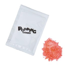 1 lb. Strawberry Popping Hard Candy Fun Packs - 36 Pc.