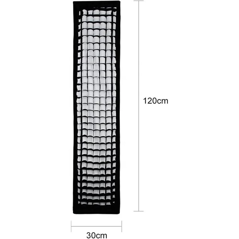 REFLEX CAMERA 120cm x 30cm Quick Setup Foldable Rectangular Softbox