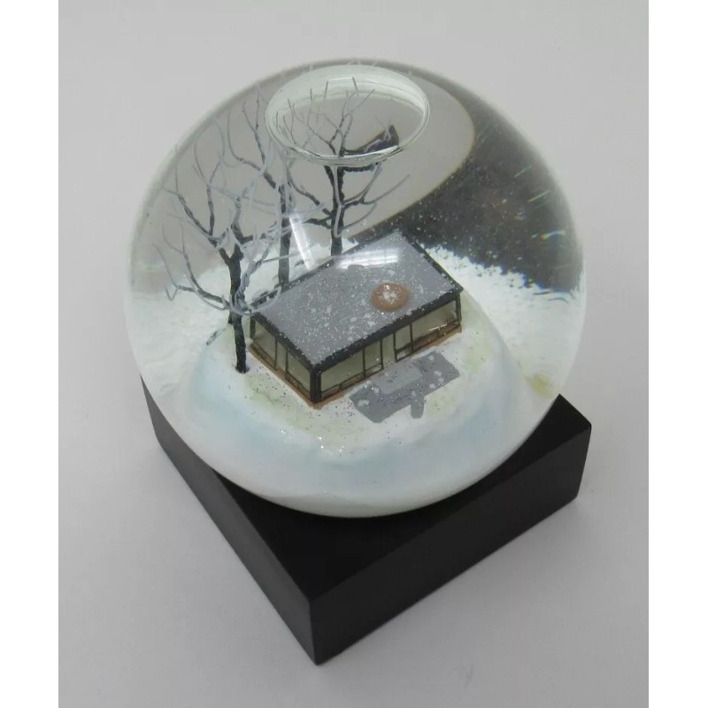 CoolSnowGlobes BRAND NEW Philip Johnson The Glass House Collectible Snow