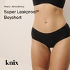 KNIX Women Leakproof Period Underwear Boyshort – Heavy Flow Protection,
