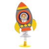 Baker Ross AX181 Space Rocket Jumping Toys, 8 Pieces Small