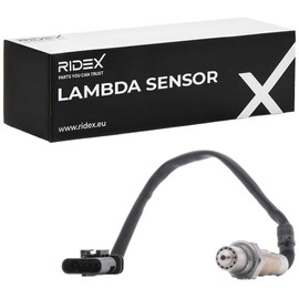 RIDEX 3922L0855 Lambda Sensor Control Probe in Front of Catalytic Converter Oxygen O2 Sensor Heated Compatible with Opel Corsa F 3648570 9810666880