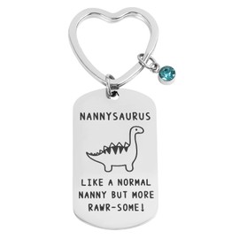 Hawpasy Funny Mummy Gifts Keyring from Daughter Son Birthday, Stainless Steel Heart Shaped Pendant Meaningful Gift from Daughter or Son for Birthday, Mother's Day, Thanksgiving, Family Gifts