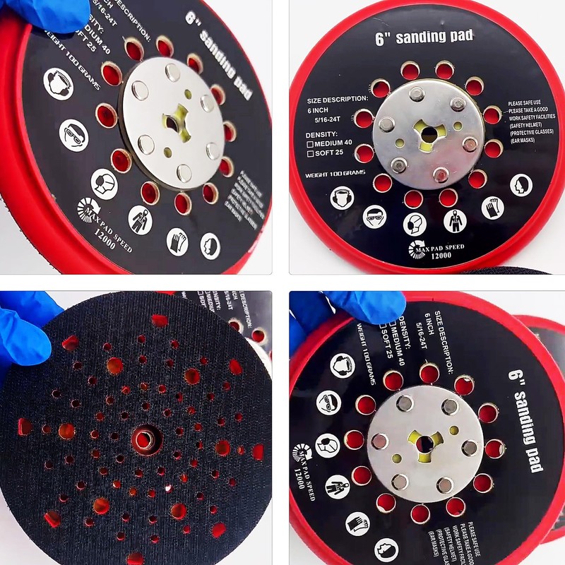 Sanding Disc 150 mm Multi-Hole Pad for Bosch GET 75-150,