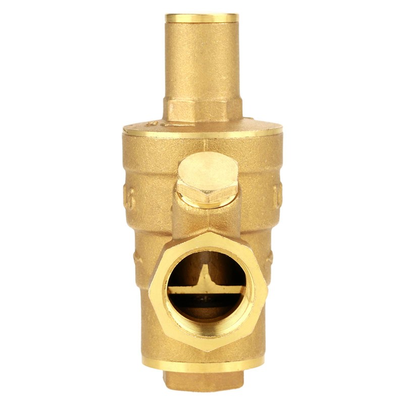 DN15 Pressure Regulator Brass Adjustable Water Pressure Regulator Reducer with