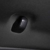 Jstotrim Carbon Fiber Rear Ceiling Roof Hook Cover Trim For