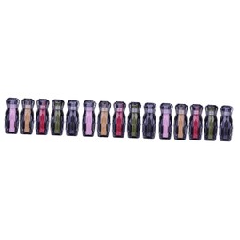 FOMIYES 15pcs Multicolored Rhinestone Nail Art DIY Manicure Decorations Selection of Nail Stickers