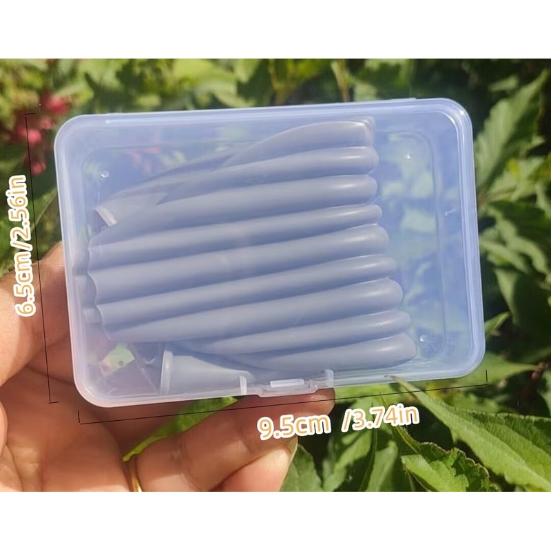 LOGRRMTH 2Pcs Retractable Burger Fixed Box Adjustable Hamburger Holders Reusable