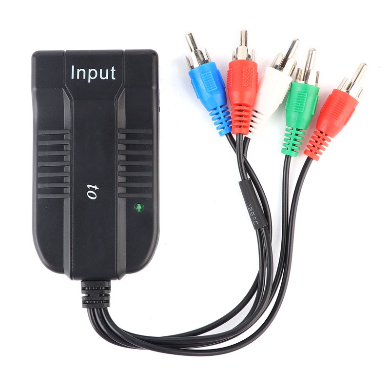 HDMI to YPBPR Cable Adapter HDMI to Video R/L 1080P